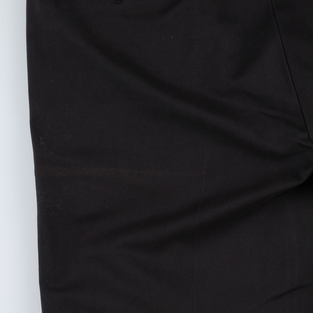 Brooks Brothers ADVANTAGE CHINO ELLIOT Two-Pleated Chino Pants, Men's, Size W35 cotton black type Vintage Second Hand