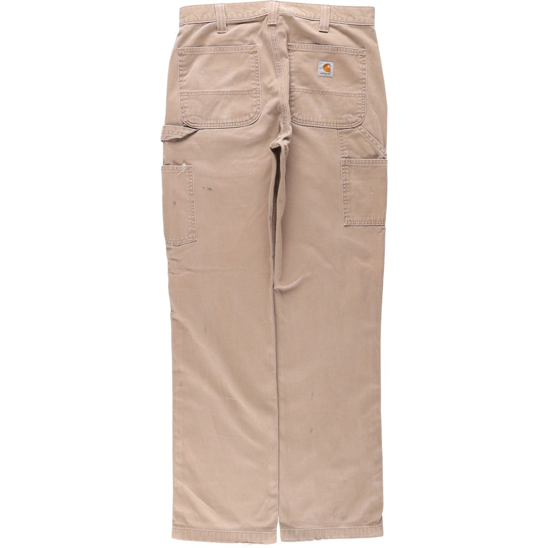 Carhartt Painter Pants, Men's, Size W33 cotton Beige type Vintage Second Hand