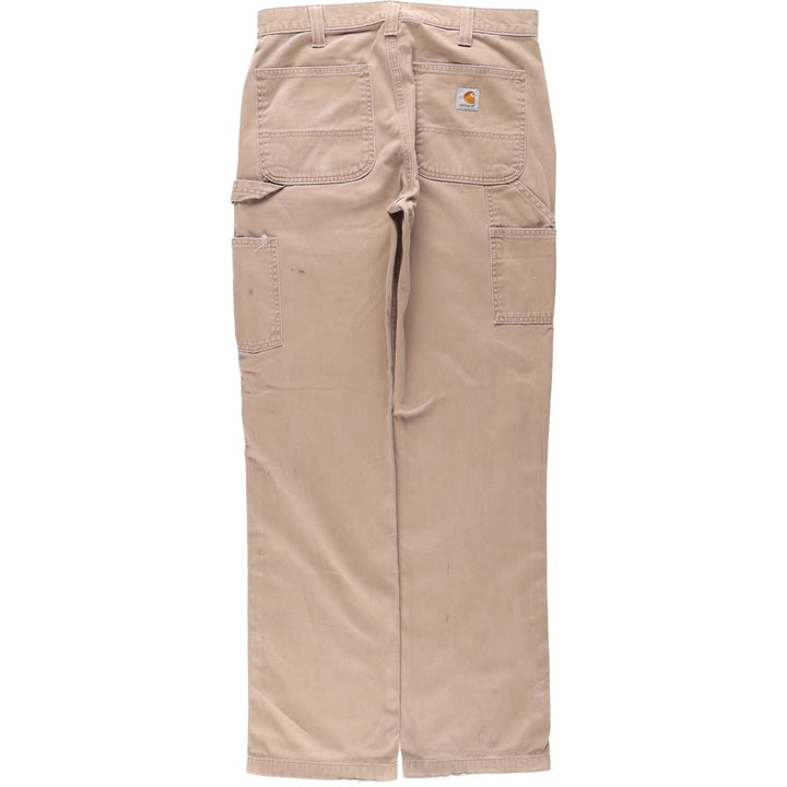 Carhartt Painter Pants, Men's, Size W33 cotton Beige type Vintage Second Hand