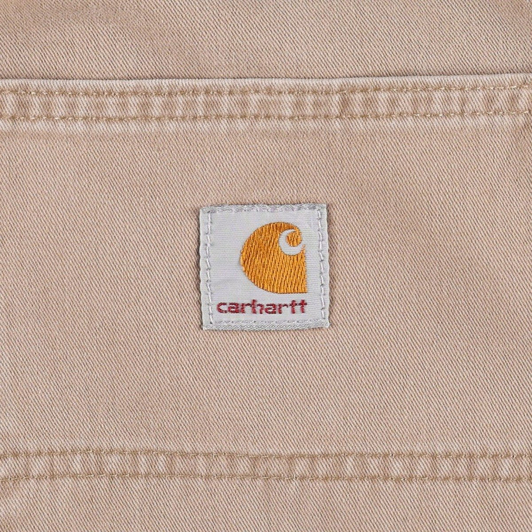 Carhartt Painter Pants, Men's, Size W33 cotton Beige type Vintage Second Hand