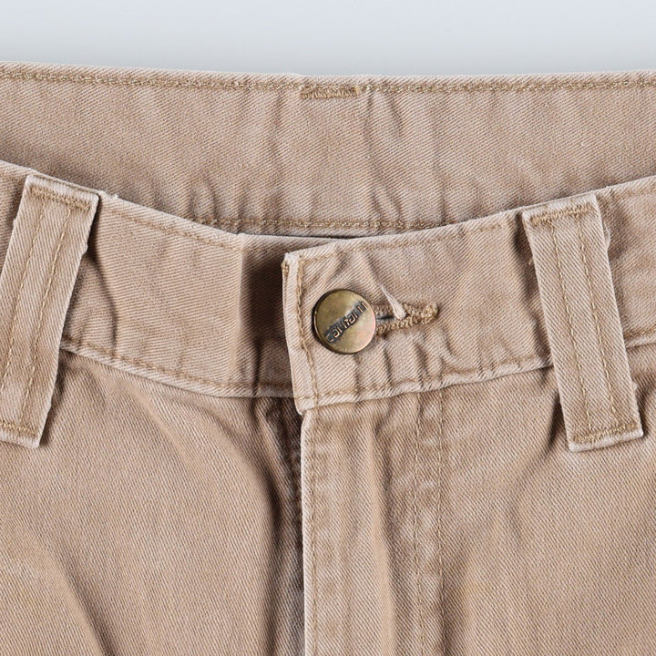 Carhartt Painter Pants, Men's, Size W33 cotton Beige type Vintage Second Hand