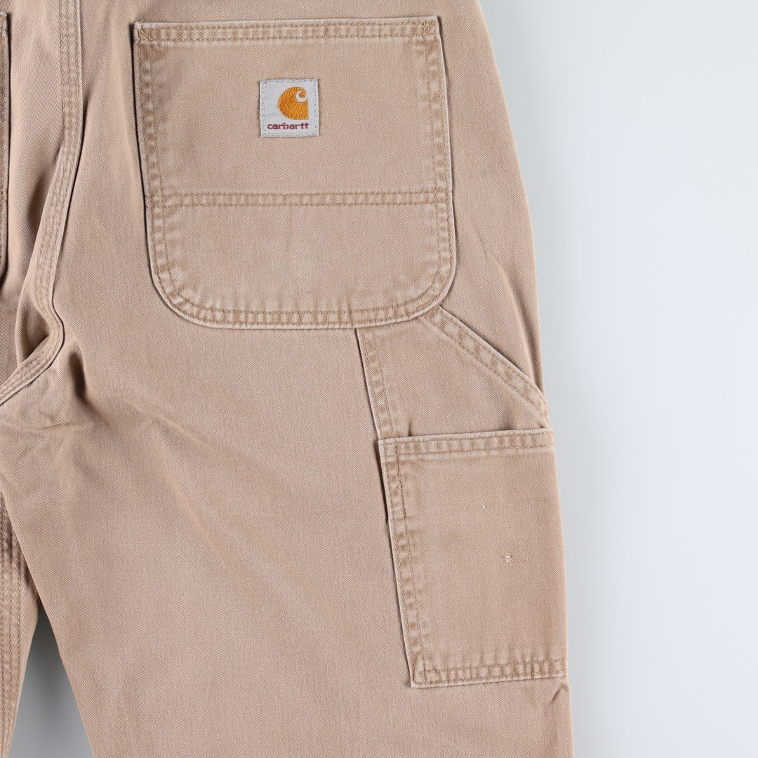 Carhartt Painter Pants, Men's, Size W33 cotton Beige type Vintage Second Hand