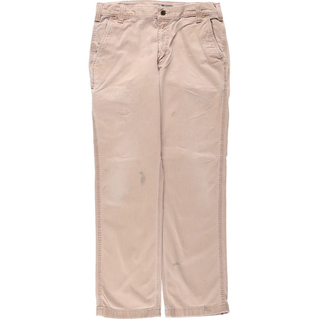 Carhartt Relaxed Fit Work Pants, Men's, Size 34 cotton Beige type Vintage Second Hand