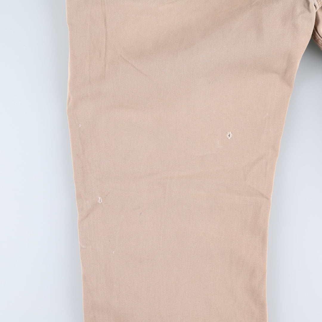 Carhartt Relaxed Fit Work Pants, Men's, Size 34 cotton Beige type Vintage Second Hand