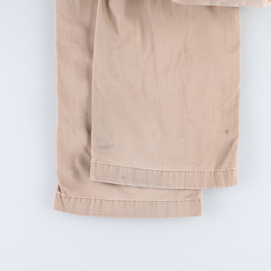 Carhartt Relaxed Fit Work Pants, Men's, Size 34 cotton Beige type Vintage Second Hand