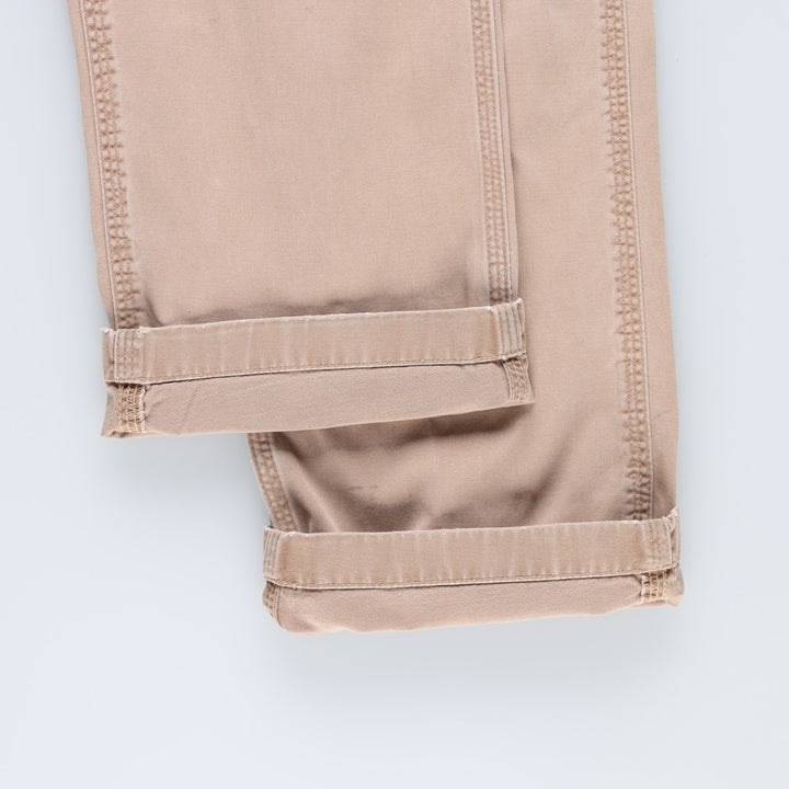 Carhartt Relaxed Fit Work Pants, Men's, Size 34 cotton Beige type Vintage Second Hand