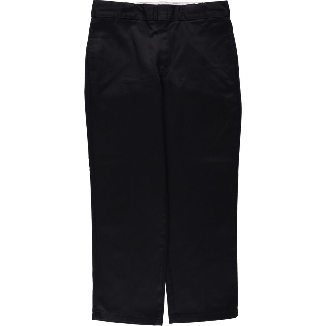 Dickies 874 Original Fit Work Pants, Men's, Size W34 polyester black type Vintage Second Hand