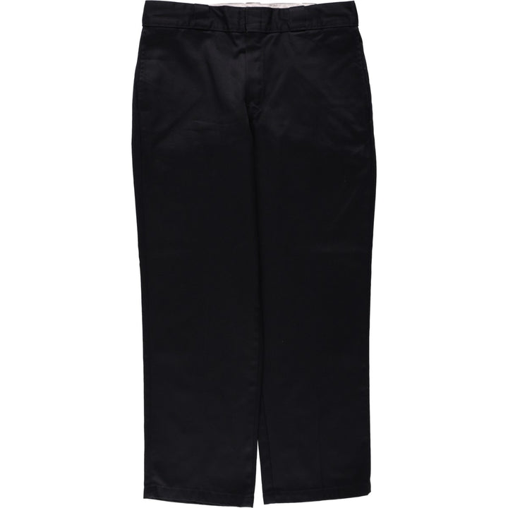 Dickies 874 Original Fit Work Pants, Men's, Size W34 polyester black type Vintage Second Hand