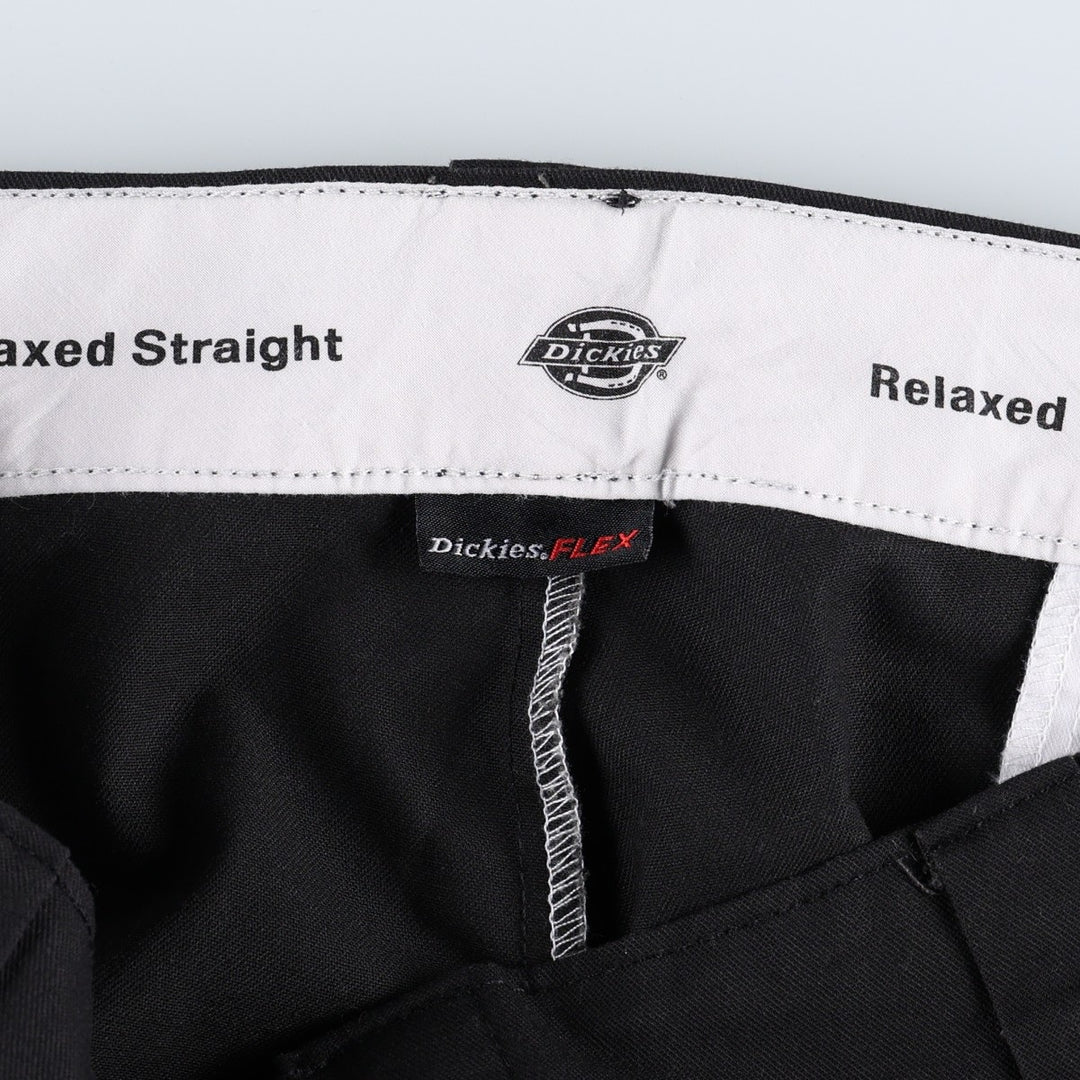 Dickies Relaxed Straight Work Pants, Men's W39 (approx.) polyester black type Vintage Second Hand