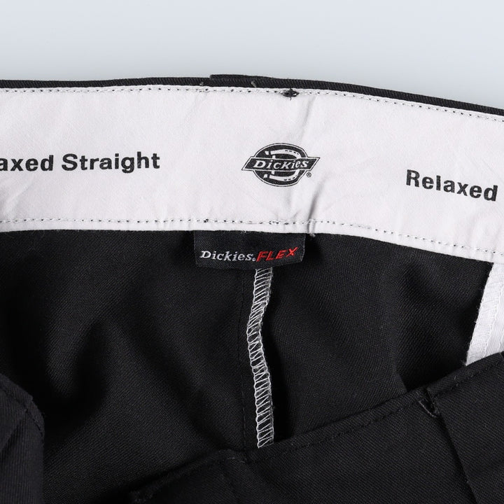 Dickies Relaxed Straight Work Pants, Men's W39 (approx.) polyester black type Vintage Second Hand