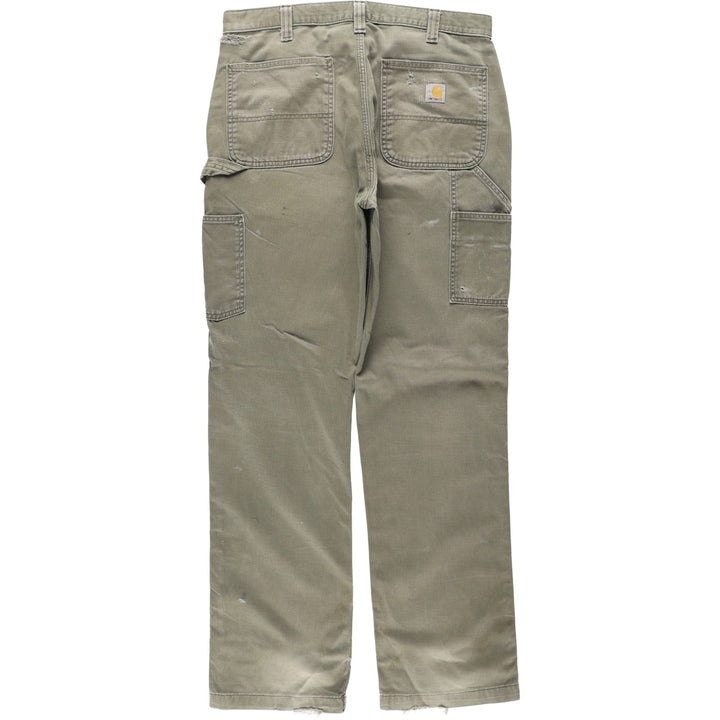 Carhartt Relaxed Fit Painter Pants, Men's W35 (approx.) cotton Khaki type Vintage Second Hand
