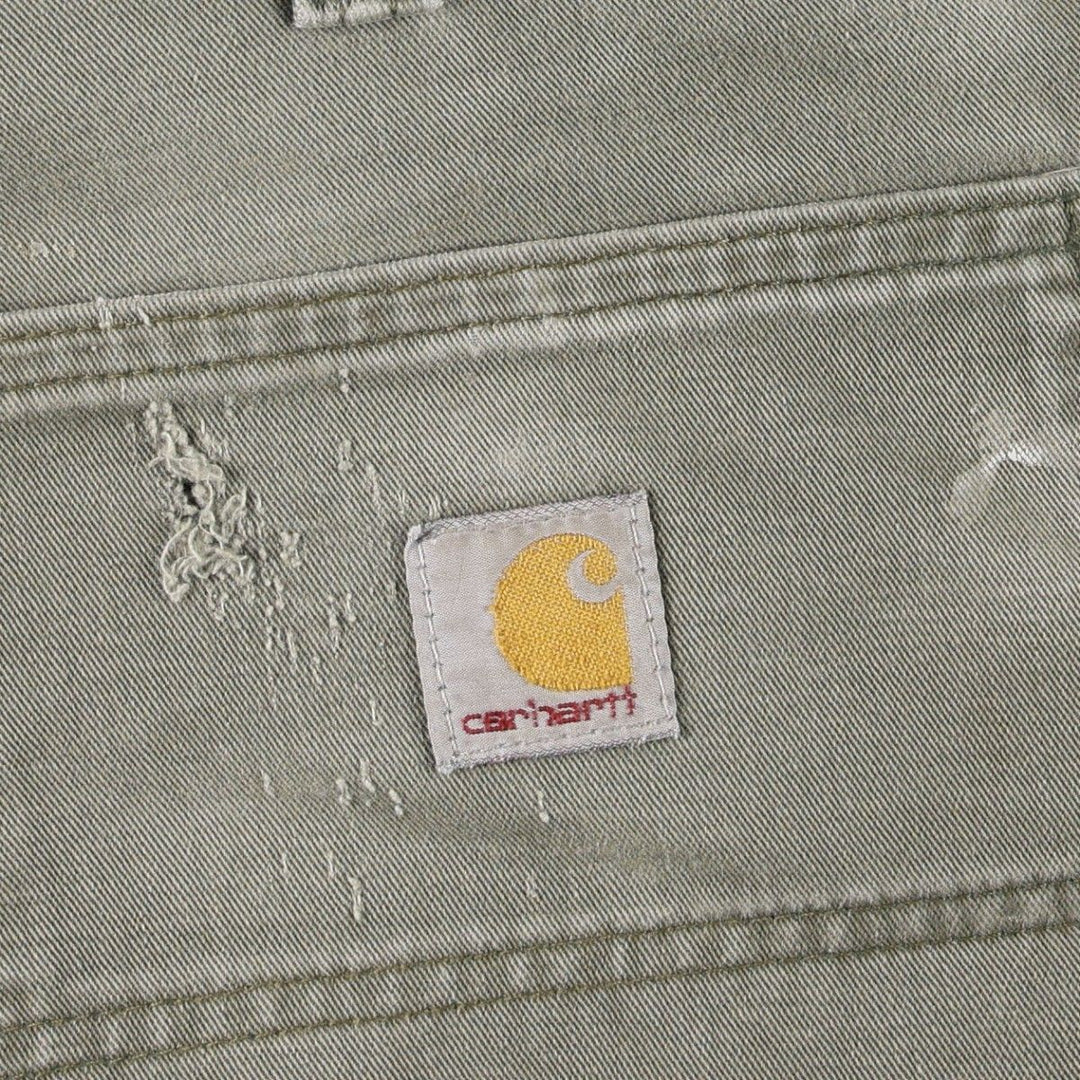 Carhartt Relaxed Fit Painter Pants, Men's W35 (approx.) cotton Khaki type Vintage Second Hand