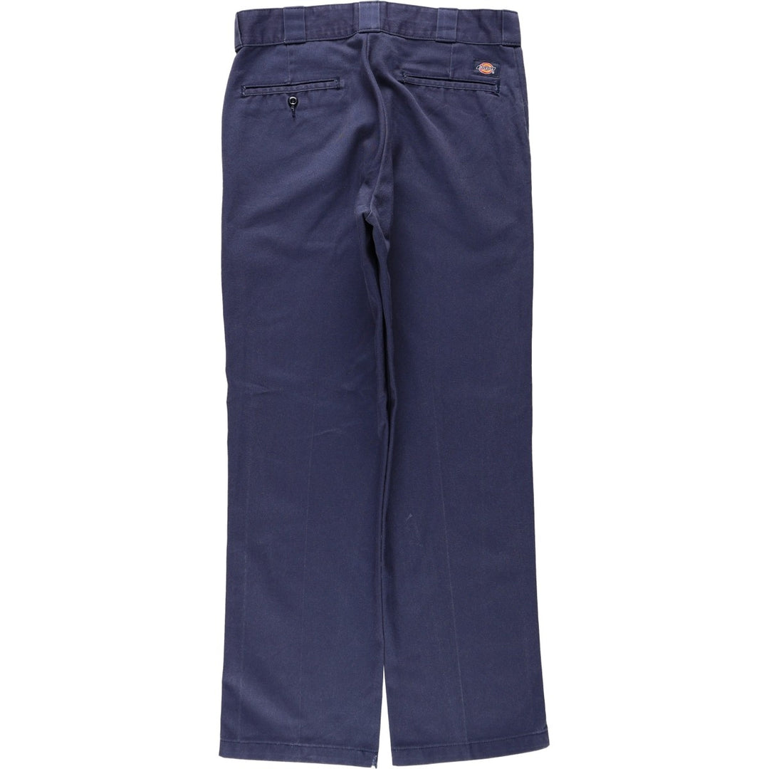 Dickies 874 Original Fit Work Pants for Men, W32 equivalent cotton Navy blue Vintage Second Hand