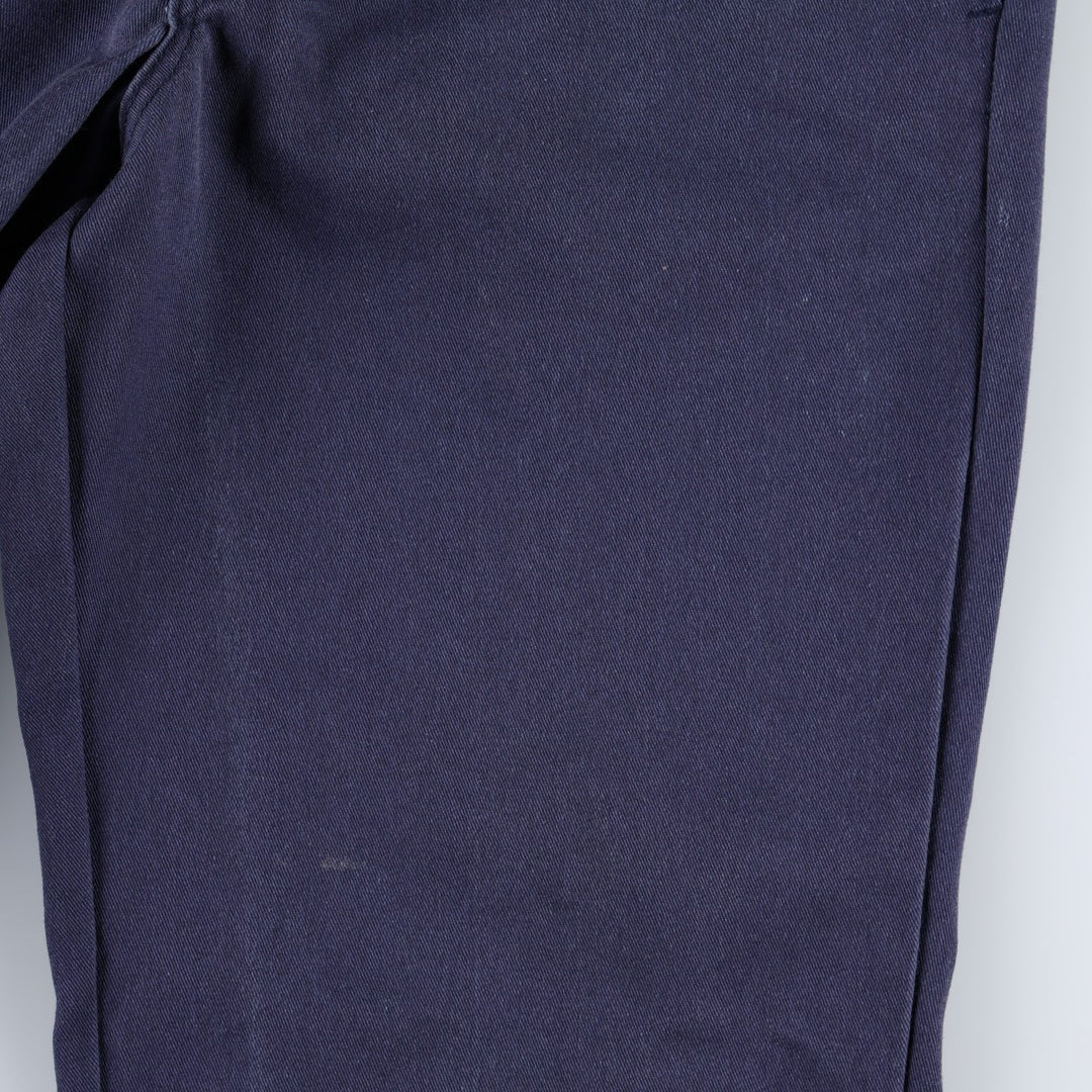 Dickies 874 Original Fit Work Pants for Men, W32 equivalent cotton Navy blue Vintage Second Hand
