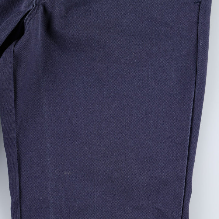 Dickies 874 Original Fit Work Pants for Men, W32 equivalent cotton Navy blue Vintage Second Hand