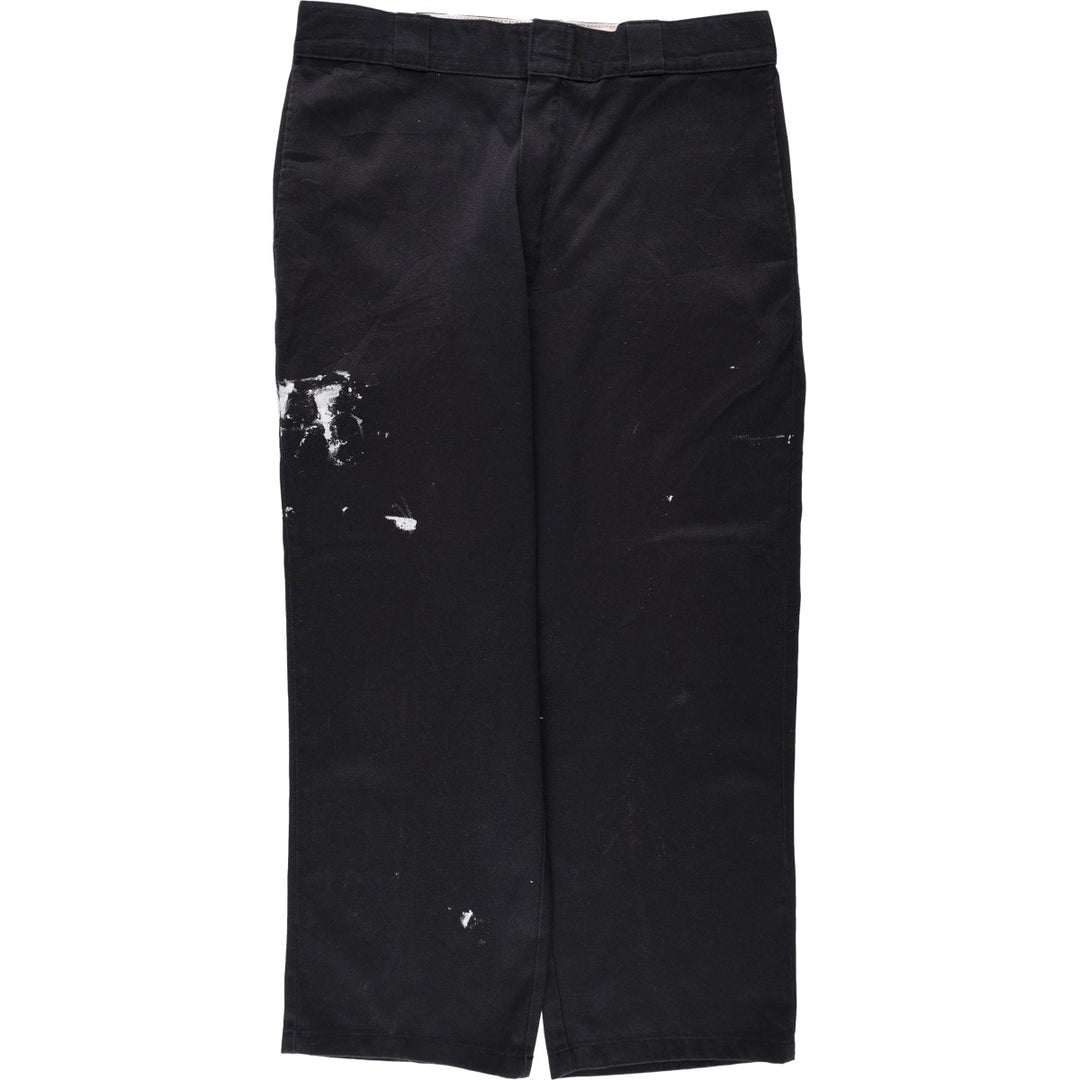 Dickies 874 Flex Original Fit Work Pants, Men's, Size 36 polyester black type Vintage Second Hand