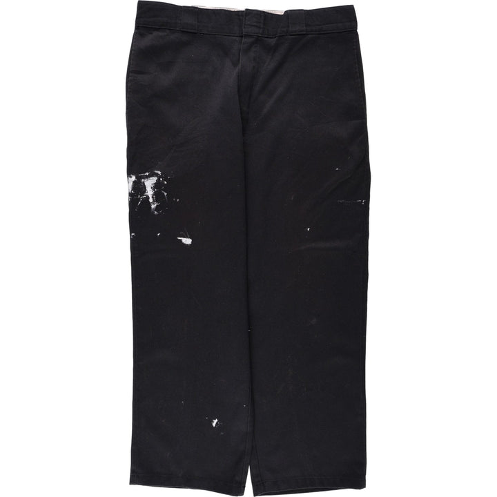 Dickies 874 Flex Original Fit Work Pants, Men's, Size 36 polyester black type Vintage Second Hand