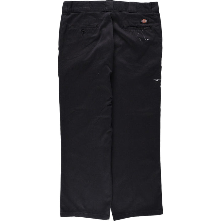 Dickies 874 Flex Original Fit Work Pants, Men's, Size 36 polyester black type Vintage Second Hand