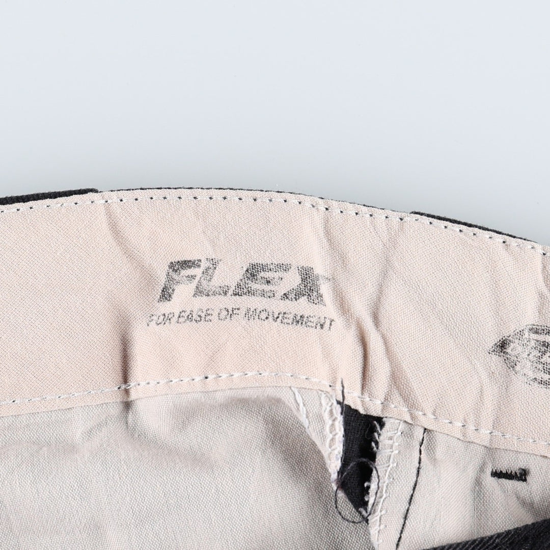 Dickies 874 Flex Original Fit Work Pants, Men's, Size 36 polyester black type Vintage Second Hand