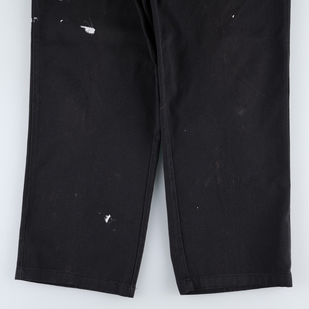 Dickies 874 Flex Original Fit Work Pants, Men's, Size 36 polyester black type Vintage Second Hand
