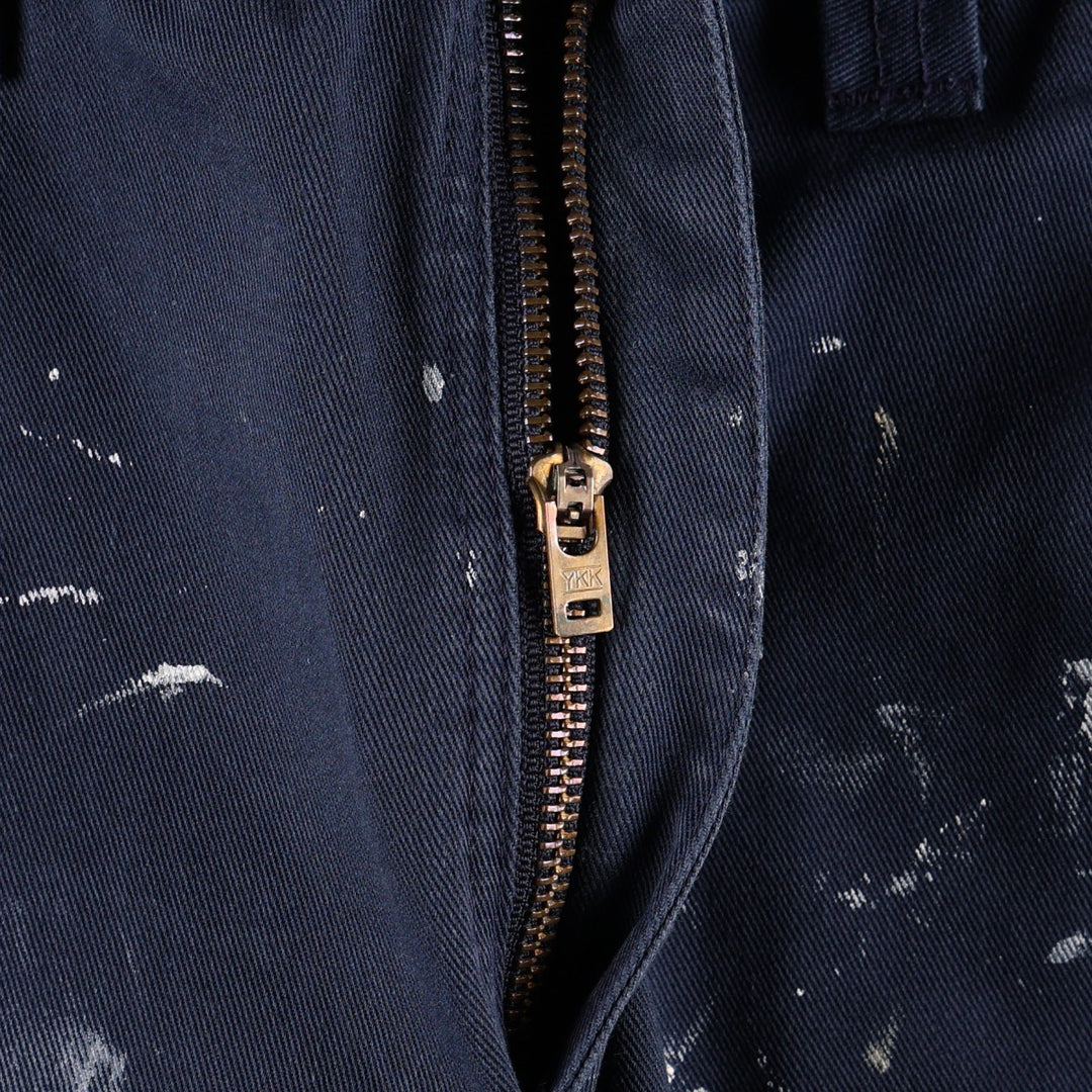 Carhartt Men's Work Pants, Size W34 unclear Navy blue Vintage Second Hand