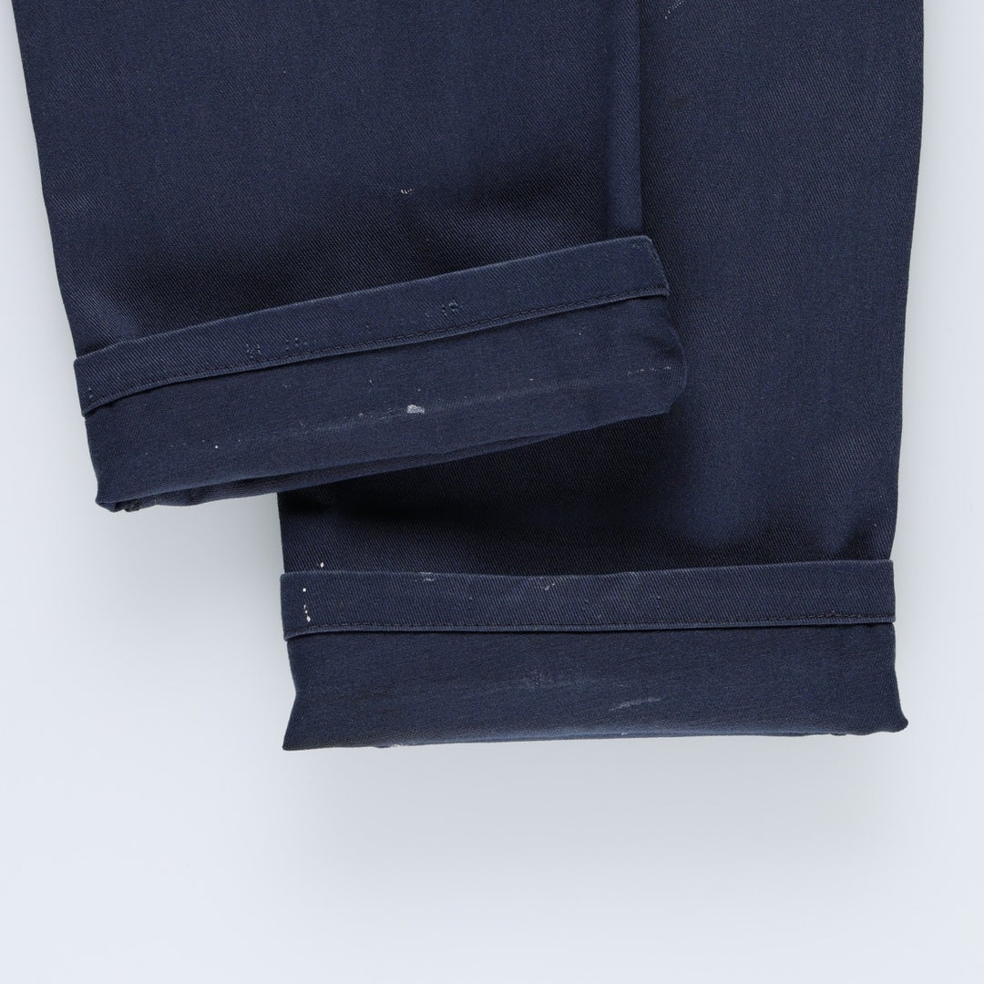 Carhartt Men's Work Pants, Size W34 unclear Navy blue Vintage Second Hand
