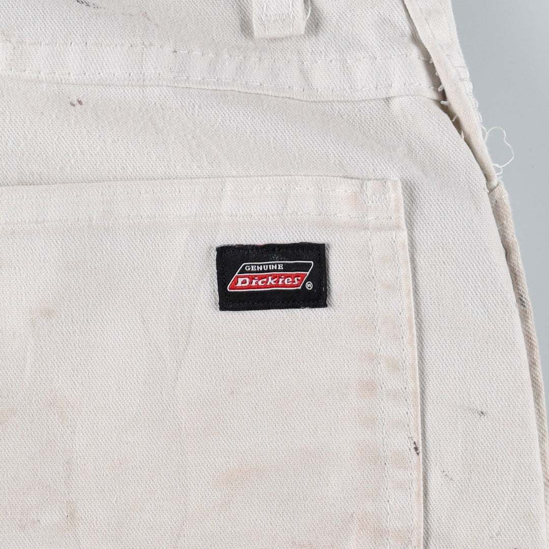 Dickies painter pants, men's size L (approx.) unclear white type Vintage Second Hand