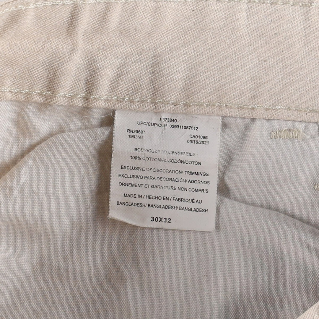 Dickies Painter Pants, Men's, Size W30 cotton ivory Vintage Second Hand