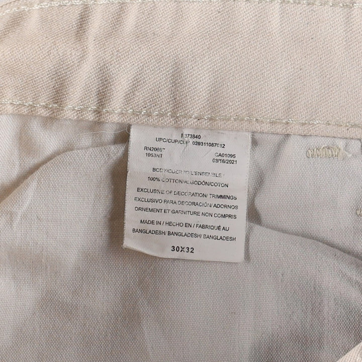 Dickies Painter Pants, Men's, Size W30 cotton ivory Vintage Second Hand