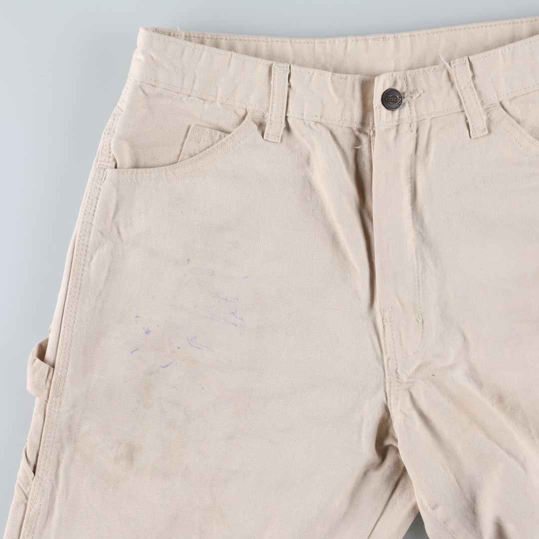 Dickies Painter Pants, Men's, Size W30 cotton ivory Vintage Second Hand