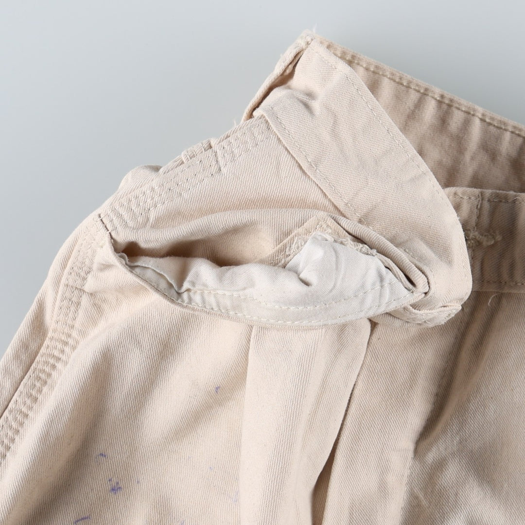 Dickies Painter Pants, Men's, Size W30 cotton ivory Vintage Second Hand