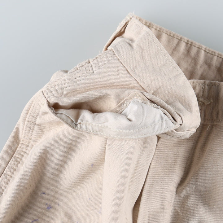Dickies Painter Pants, Men's, Size W30 cotton ivory Vintage Second Hand