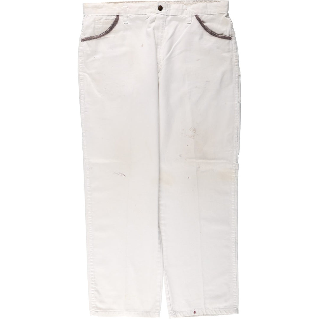 Dickies painter pants, men's size W39 (approx.) unclear white type Vintage Second Hand