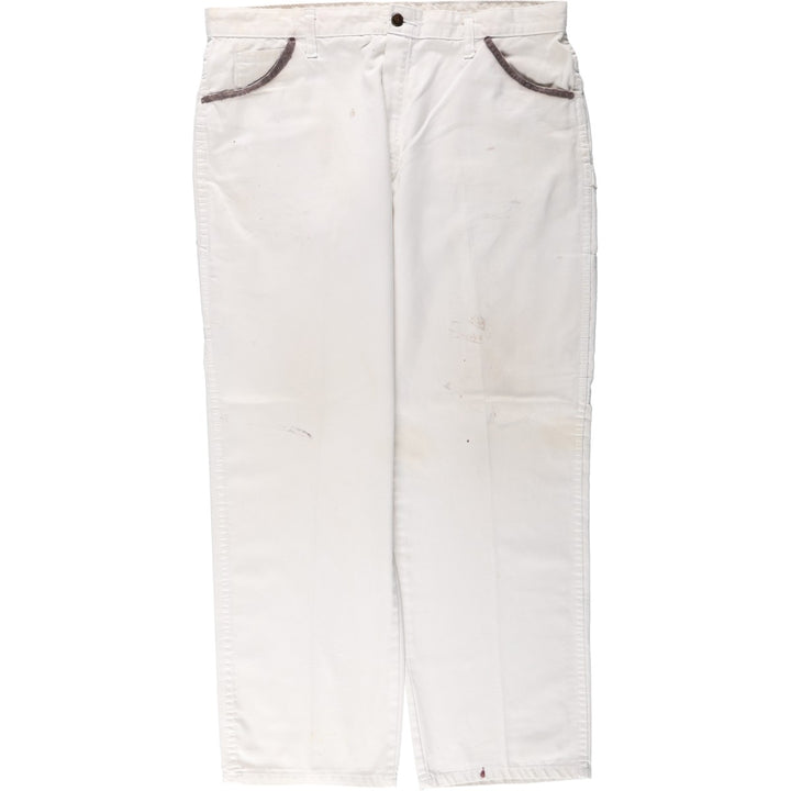 Dickies painter pants, men's size W39 (approx.) unclear white type Vintage Second Hand