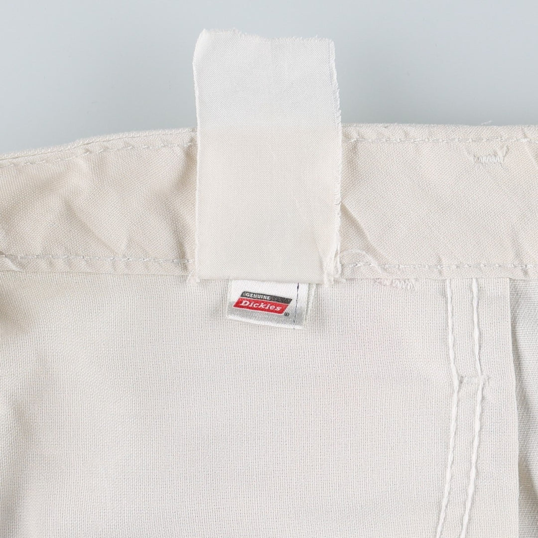 Dickies painter pants, men's size W39 (approx.) unclear white type Vintage Second Hand