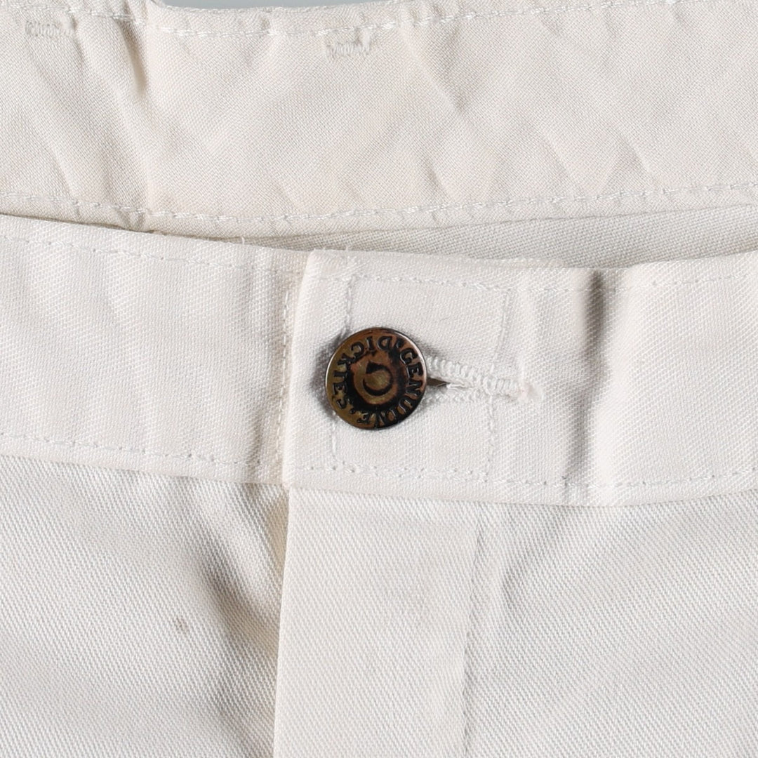 Dickies painter pants, men's size W39 (approx.) unclear white type Vintage Second Hand