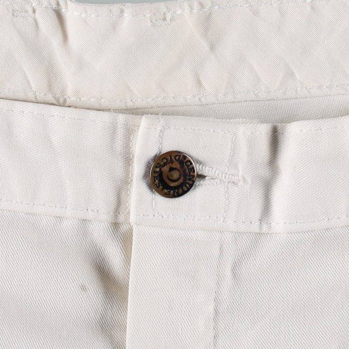 Dickies painter pants, men's size W39 (approx.) unclear white type Vintage Second Hand