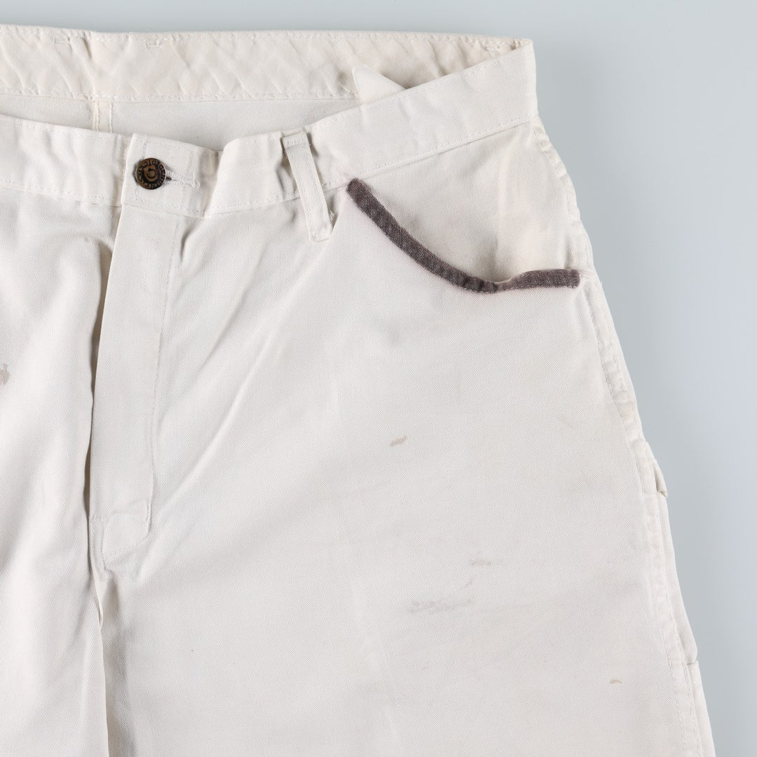 Dickies painter pants, men's size W39 (approx.) unclear white type Vintage Second Hand