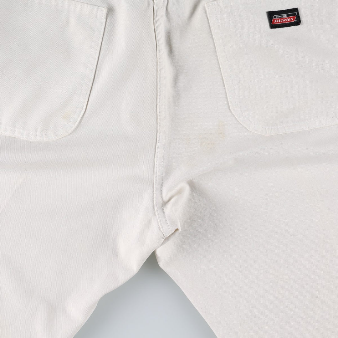 Dickies painter pants, men's size W39 (approx.) unclear white type Vintage Second Hand