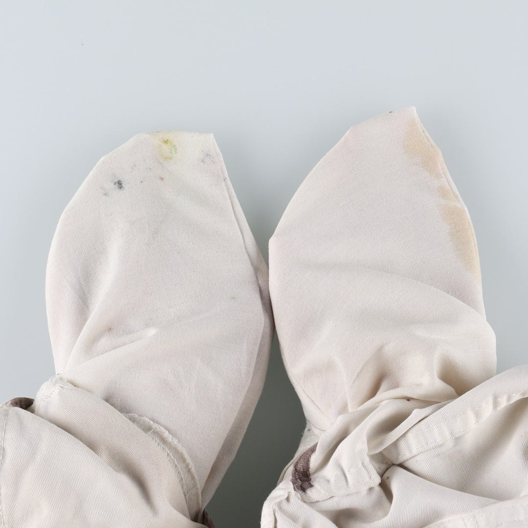 Dickies painter pants, men's size W39 (approx.) unclear white type Vintage Second Hand