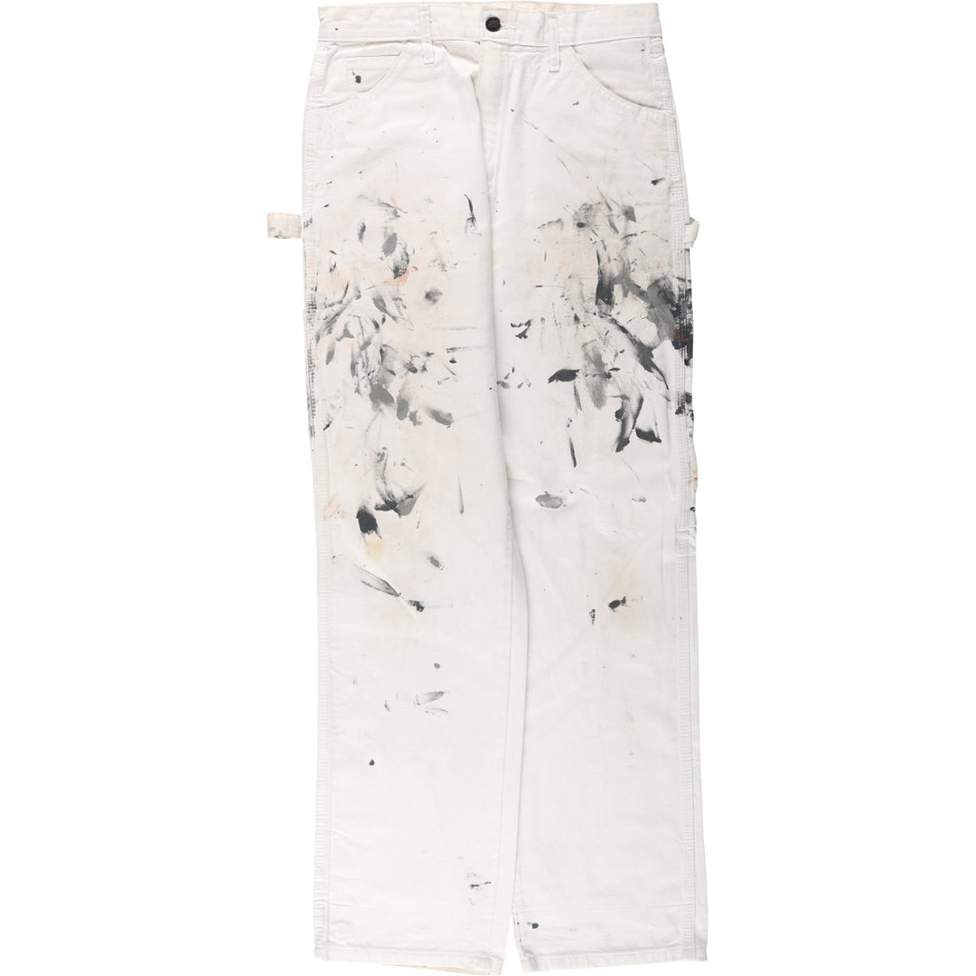 Dickies Painter Pants Men's W30 equivalent cotton white type Vintage Second Hand
