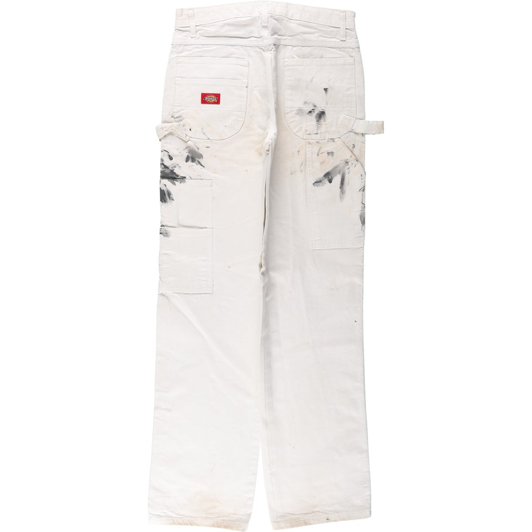 Dickies Painter Pants Men's W30 equivalent cotton white type Vintage Second Hand