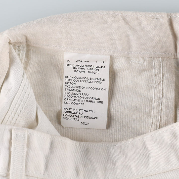 Dickies Painter Pants Men's W30 equivalent cotton white type Vintage Second Hand