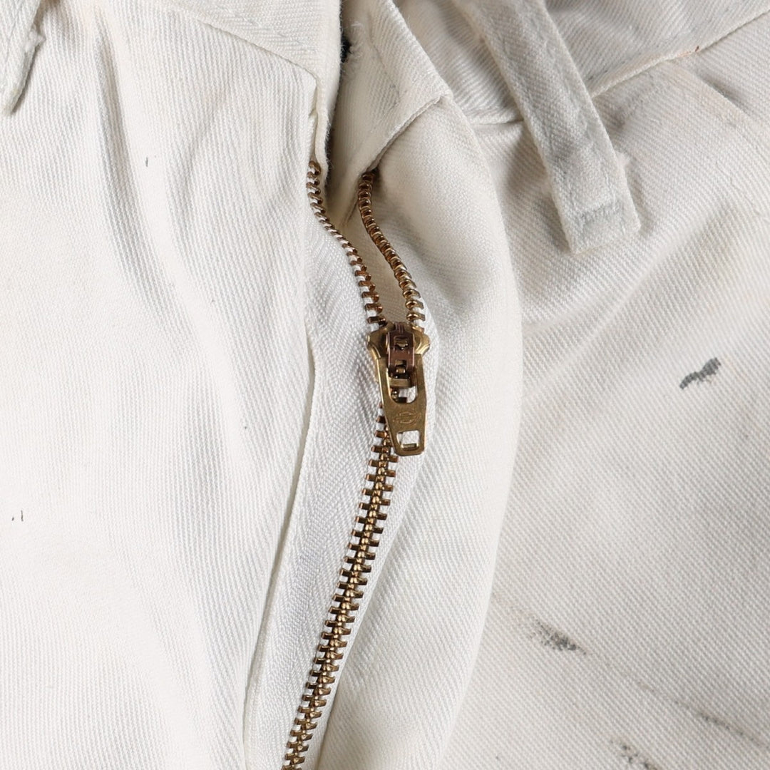 Dickies Painter Pants Men's W30 equivalent cotton white type Vintage Second Hand