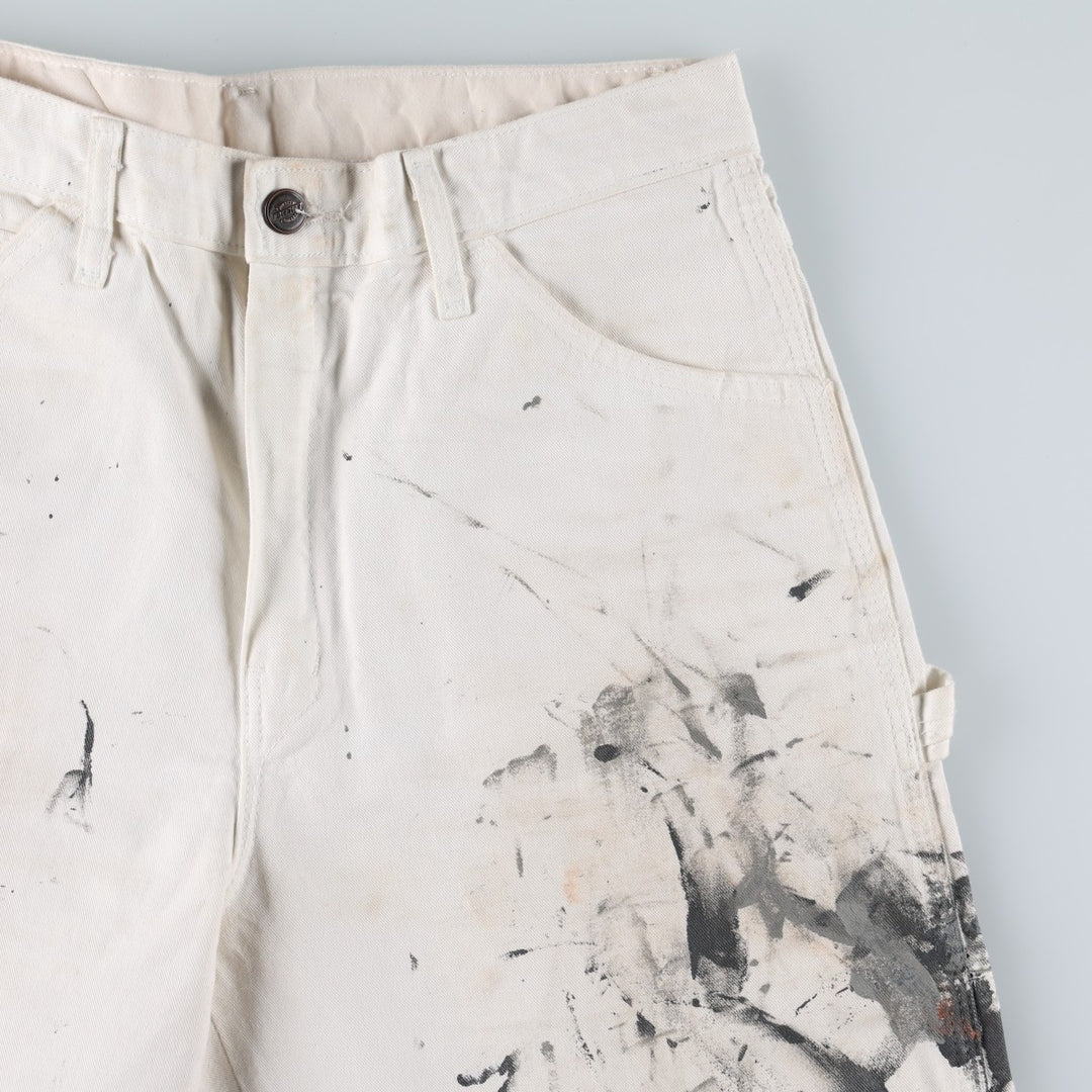 Dickies Painter Pants Men's W30 equivalent cotton white type Vintage Second Hand