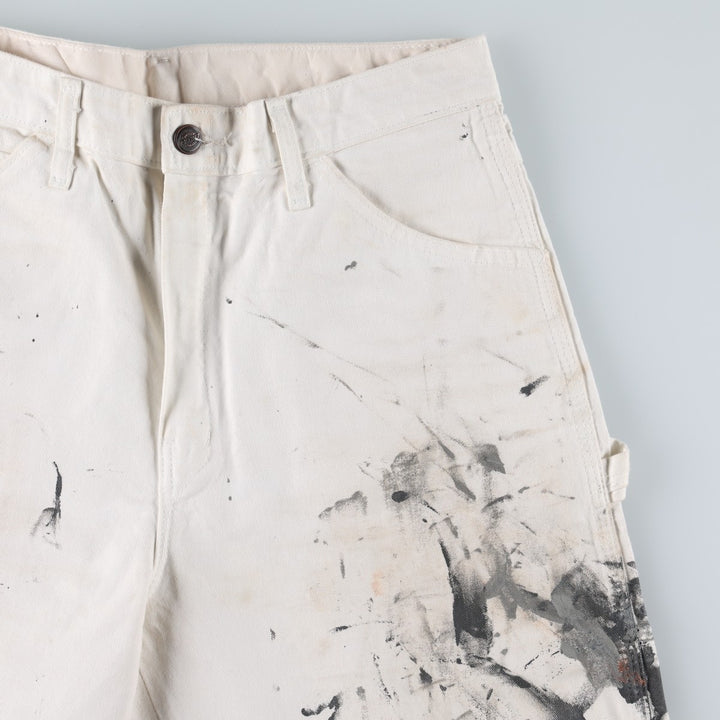 Dickies Painter Pants Men's W30 equivalent cotton white type Vintage Second Hand