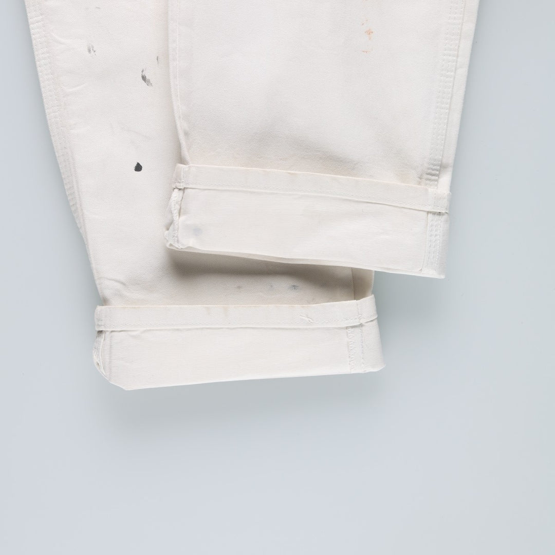 Dickies Painter Pants Men's W30 equivalent cotton white type Vintage Second Hand