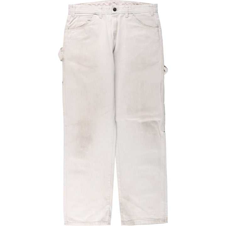 Dickies Painter Pants Men's W34 equivalent cotton white type Vintage Second Hand