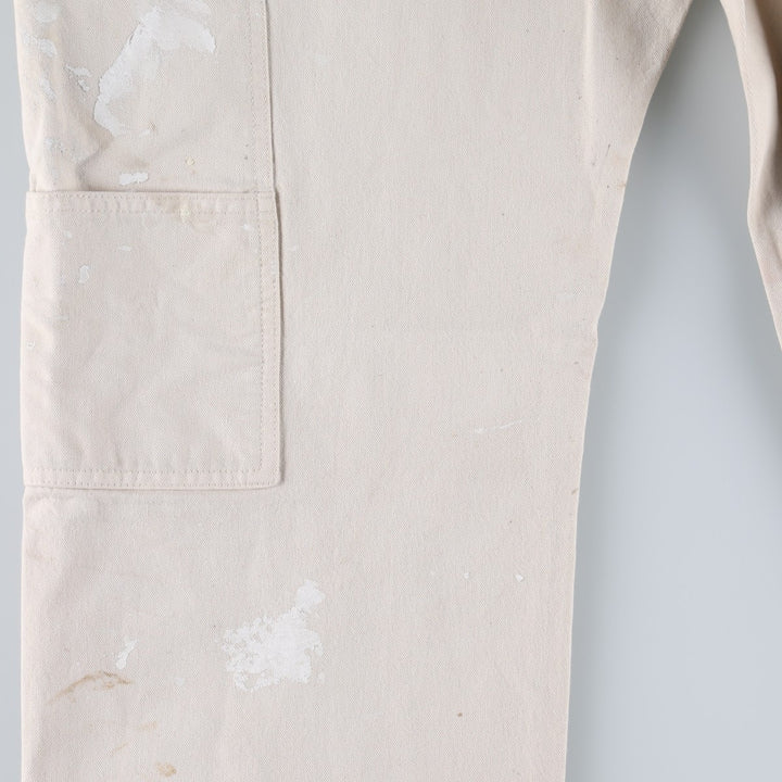 Dickies Painter Pants, Men's, Size W34 unclear ivory Vintage Second Hand