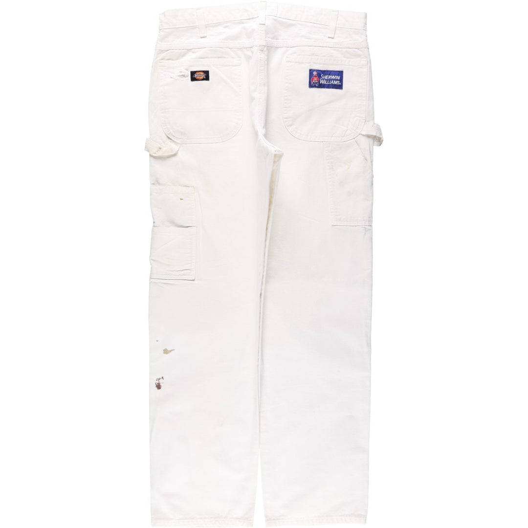 Dickies SHERWIN WILLIAMS Sherwin Williams Painter Pants Men's W37 cotton white type Vintage Second Hand